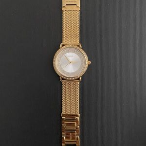 Gold Guess Watch
